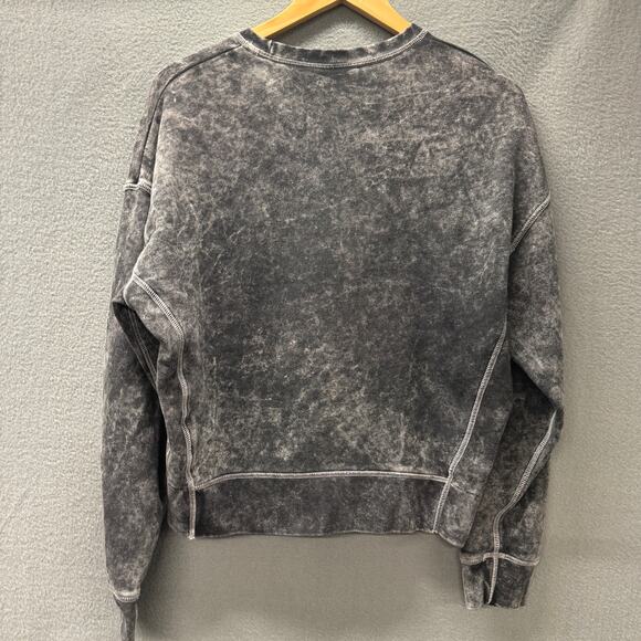 Nike Rebel Sweatshirt Womens Medium Stonewash Gray Boxy Fit Pullover Crewneck - Picture 4 of 7